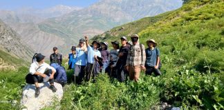 ПРОВЕДЕНИЯ УЧЕБНОЙ ПРАКТИКЕ В СЕЛЕ ЗИДДЕ, ВАРЗОБСКИЙ РАЙОН